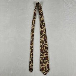 Vintage Brioni Tie Men's Multicolor Luxury Designer Paisley Made In Italy